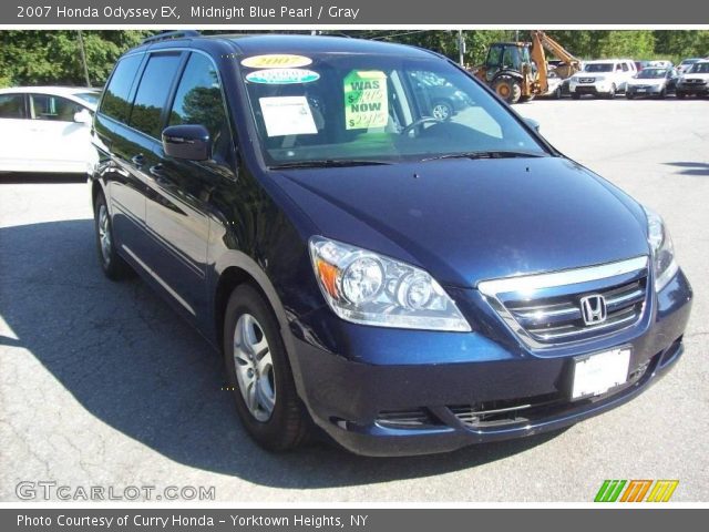 2007 Honda Odyssey EX in Midnight Blue Pearl