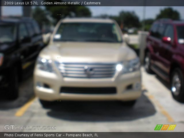 2009 Lexus LX 570 in Golden Almond Metallic