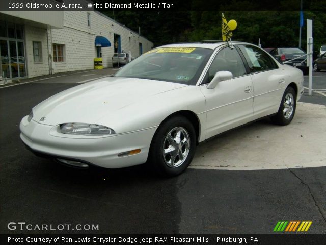 1999 Oldsmobile Aurora  in White Diamond Metallic