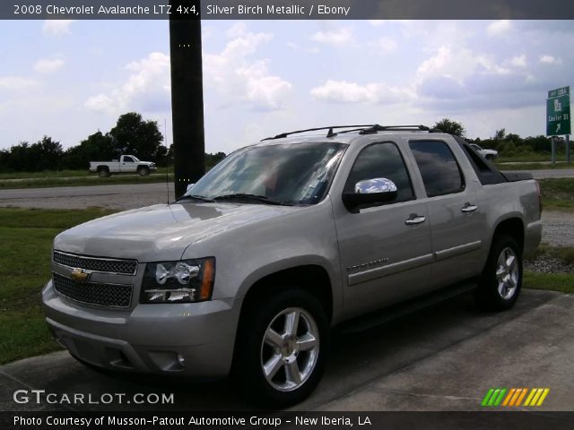 2008 Chevrolet Avalanche LTZ 4x4 in Silver Birch Metallic