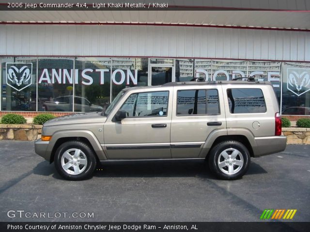 2006 Jeep Commander 4x4 in Light Khaki Metallic