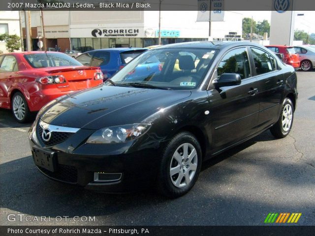 2007 Mazda MAZDA3 i Sedan in Black Mica