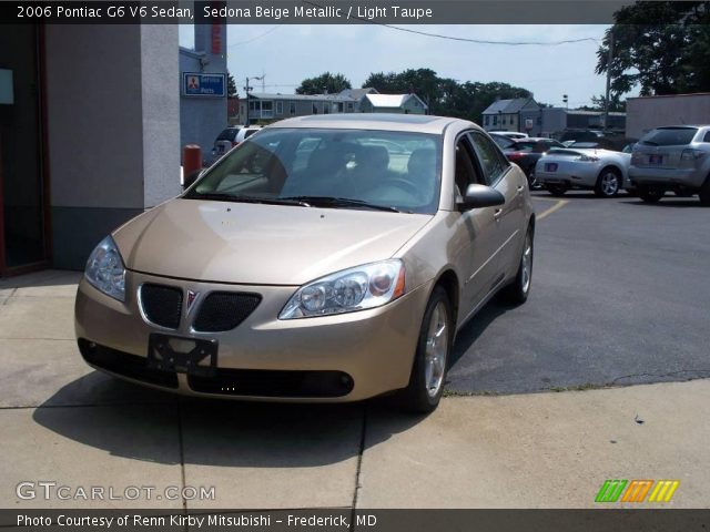 2006 Pontiac G6 V6 Sedan in Sedona Beige Metallic