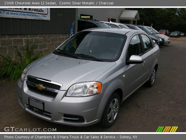 2008 Chevrolet Aveo LS Sedan in Cosmic Silver Metallic