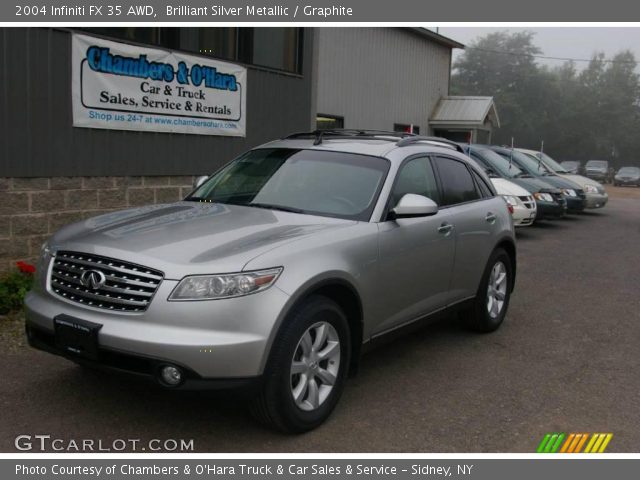2004 Infiniti FX 35 AWD in Brilliant Silver Metallic