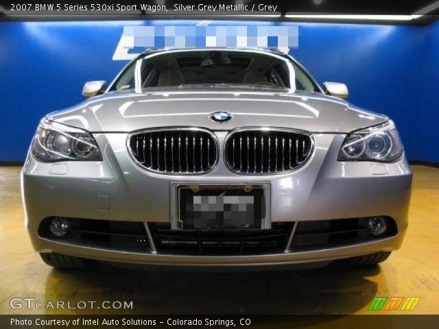 2007 BMW 5 Series 530xi Sport Wagon in Silver Grey Metallic