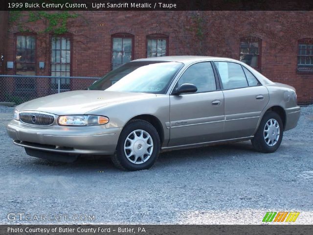 1999 Buick Century Custom in Light Sandrift Metallic