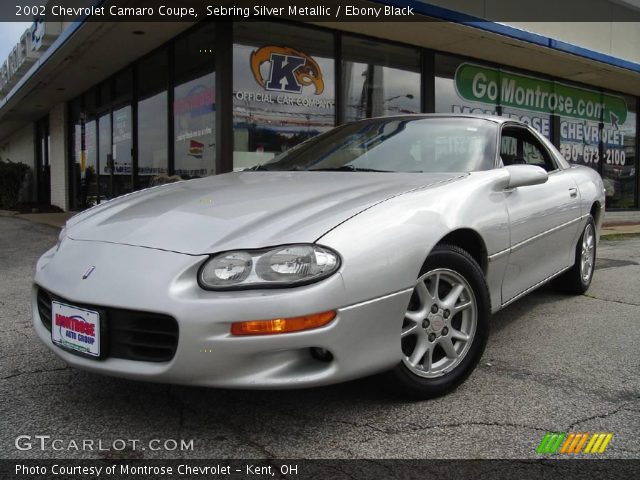 2002 Chevrolet Camaro Coupe in Sebring Silver Metallic