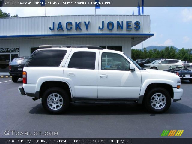 2002 Chevrolet Tahoe Z71 4x4 in Summit White