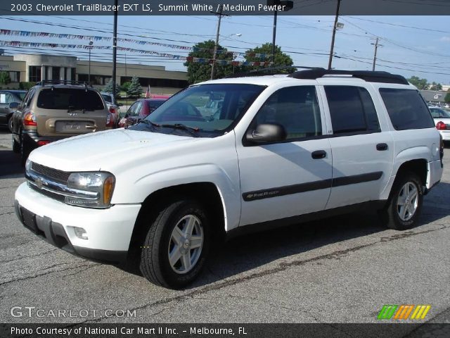 2003 Chevrolet TrailBlazer EXT LS in Summit White