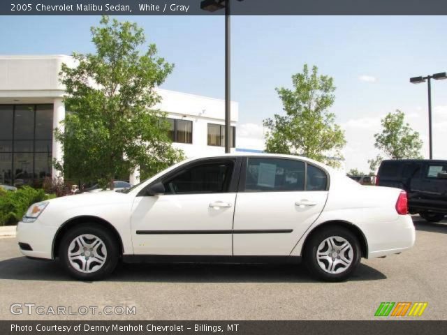 2005 Chevrolet Malibu Sedan in White