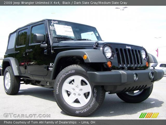 2009 Jeep Wrangler Unlimited X 4x4 in Black