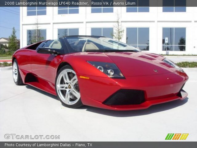 2008 Lamborghini Murcielago LP640 Roadster in Rosso Vik