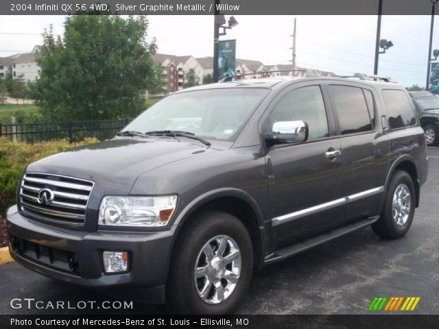 2004 Infiniti QX 56 4WD in Silver Graphite Metallic