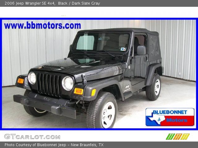 2006 Jeep Wrangler SE 4x4 in Black