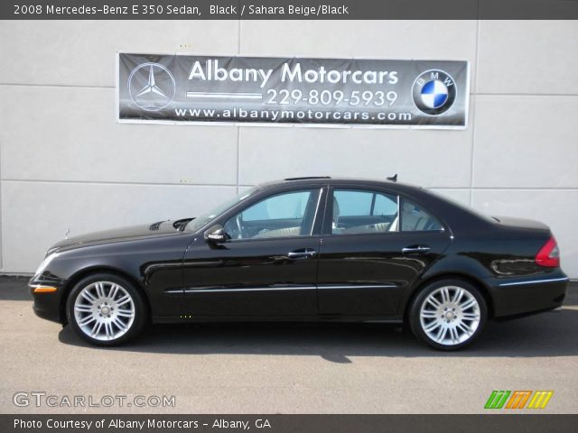 2008 Mercedes-Benz E 350 Sedan in Black