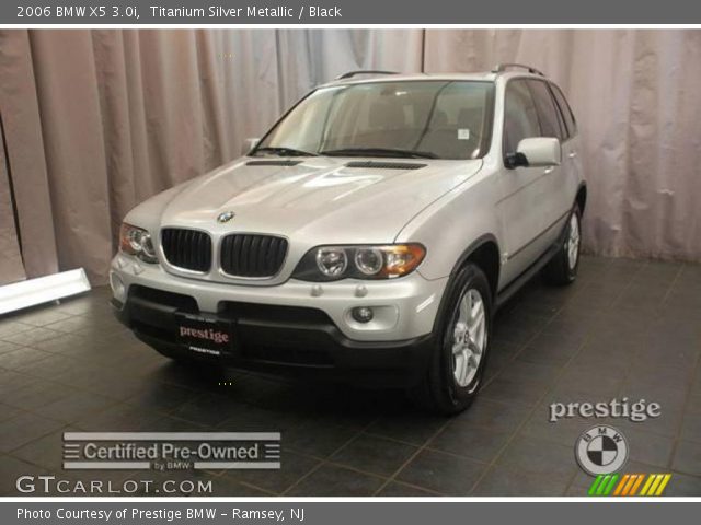 2006 BMW X5 3.0i in Titanium Silver Metallic