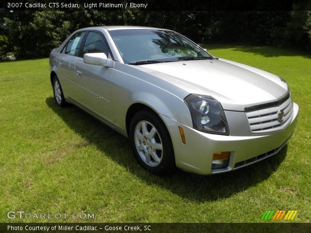 2007 Cadillac CTS Sedan in Light Platinum