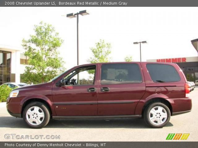 2008 Chevrolet Uplander LS in Bordeaux Red Metallic