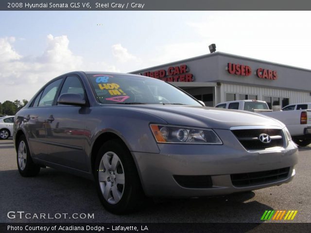 2008 Hyundai Sonata GLS V6 in Steel Gray