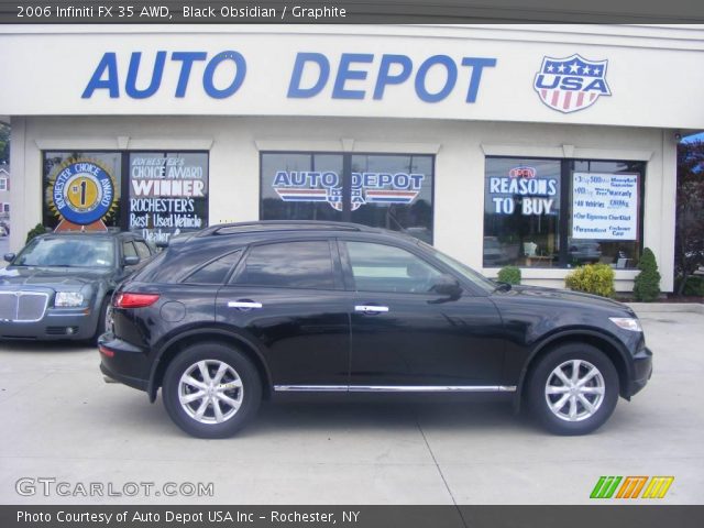 2006 Infiniti FX 35 AWD in Black Obsidian