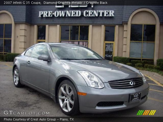 2007 Infiniti G 35 Coupe in Diamond Graphite Metallic