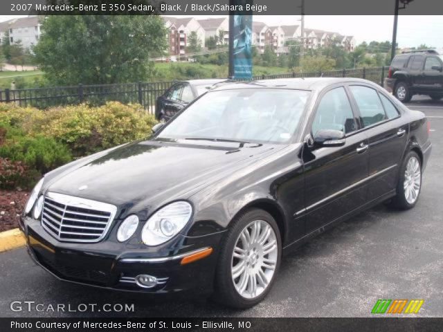 2007 Mercedes-Benz E 350 Sedan in Black