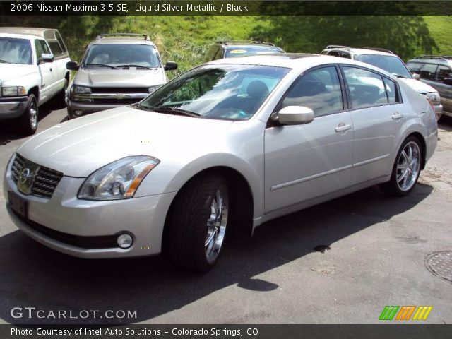 2006 Nissan Maxima 3.5 SE in Liquid Silver Metallic