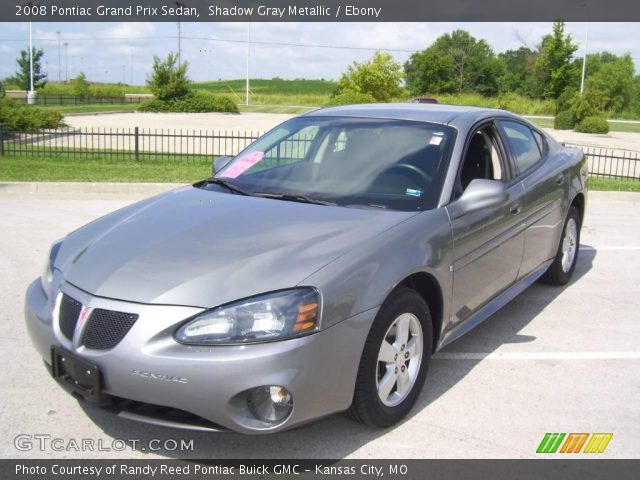 2008 Pontiac Grand Prix Sedan in Shadow Gray Metallic