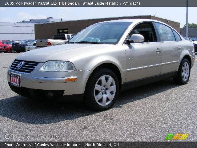 2005 Volkswagen Passat GLS 1.8T Sedan in Wheat Beige Metallic