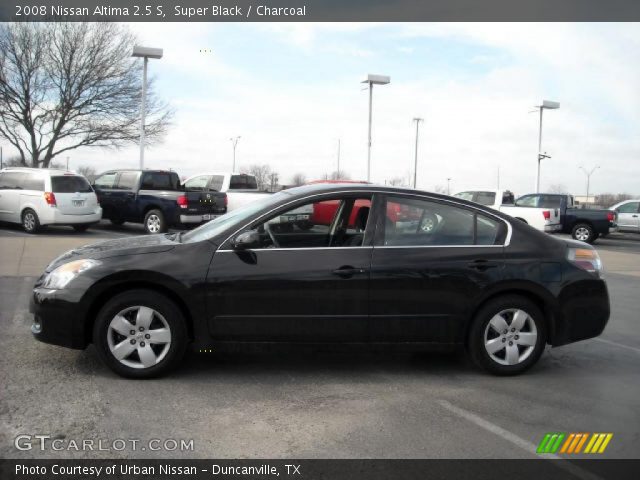 2008 Nissan Altima 2.5 S in Super Black