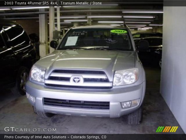 2003 Toyota 4Runner SR5 4x4 in Titanium Metallic