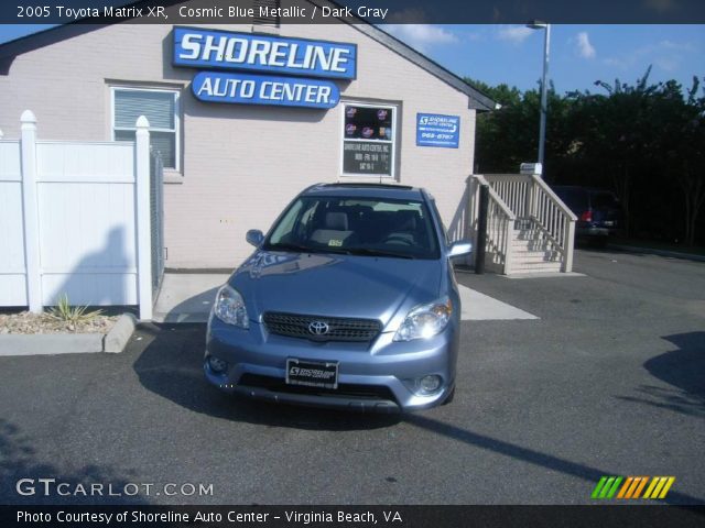 2005 Toyota Matrix XR in Cosmic Blue Metallic