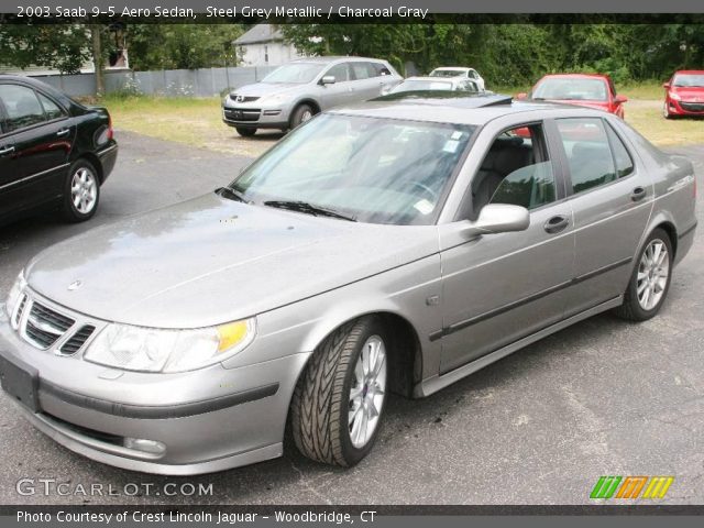 2003 Saab 9-5 Aero Sedan in Steel Grey Metallic