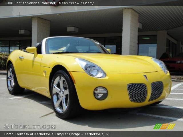 2008 Pontiac Solstice Roadster in Mean Yellow