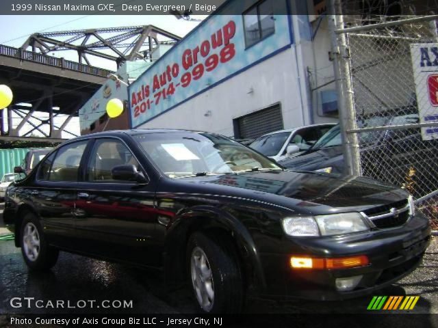 1999 Nissan Maxima GXE in Deep Evergreen