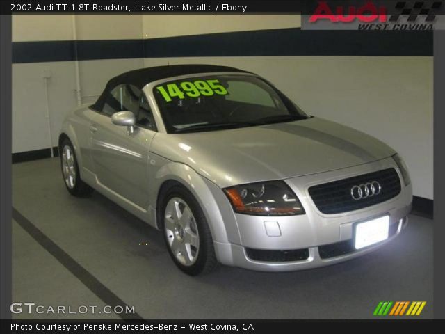 2002 Audi TT 1.8T Roadster in Lake Silver Metallic