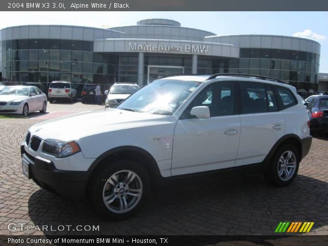 2004 BMW X3 3.0i in Alpine White