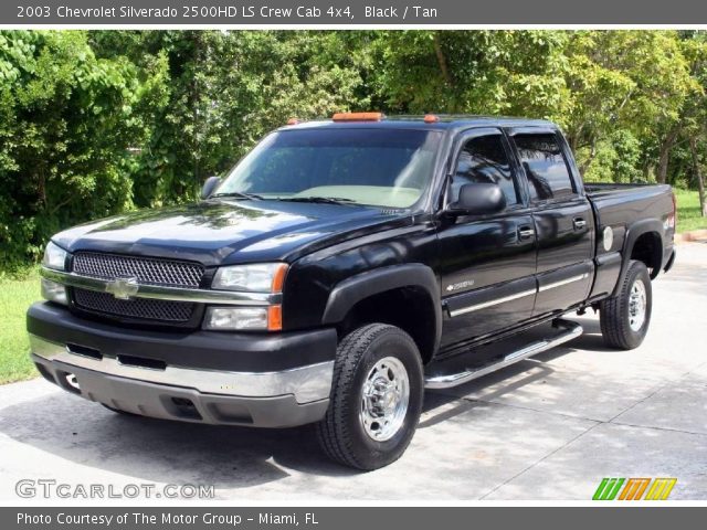 2003 Chevrolet Silverado 2500HD LS Crew Cab 4x4 in Black