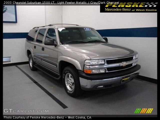 2003 Chevrolet Suburban 1500 LT in Light Pewter Metallic