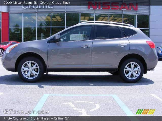 2009 Nissan Rogue SL in Gotham Gray