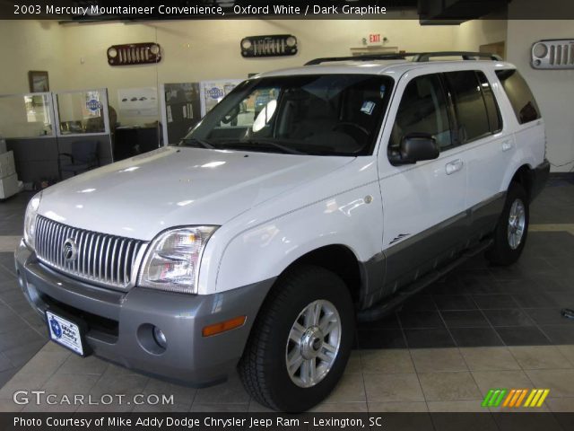 2003 Mercury Mountaineer Convenience in Oxford White