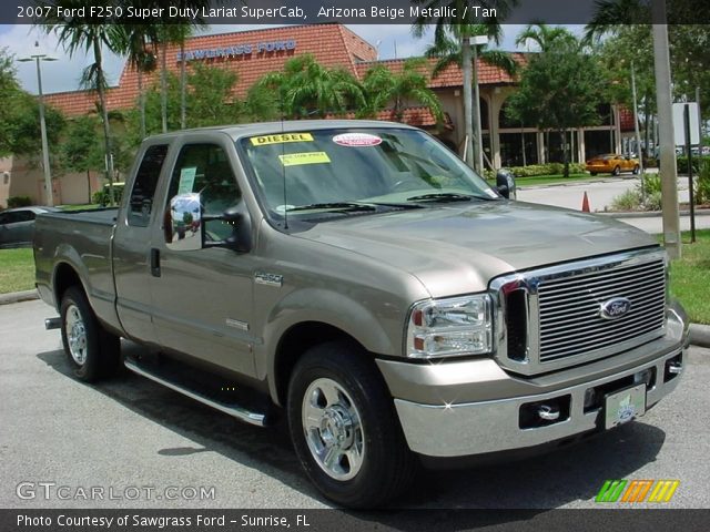2007 Ford F250 Super Duty Lariat SuperCab in Arizona Beige Metallic