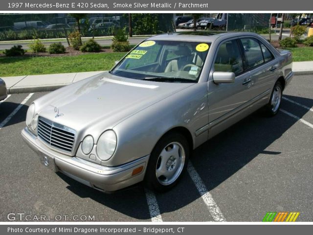 1997 Mercedes-Benz E 420 Sedan in Smoke Silver Metallic