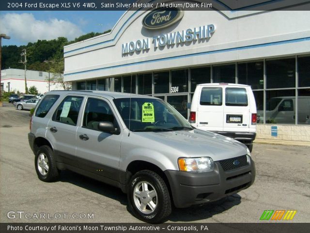 2004 Ford Escape XLS V6 4WD in Satin Silver Metallic