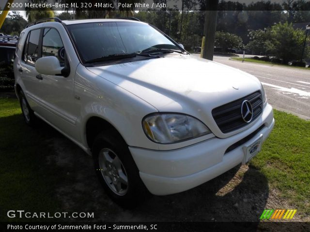 2000 Mercedes-Benz ML 320 4Matic in Polar White