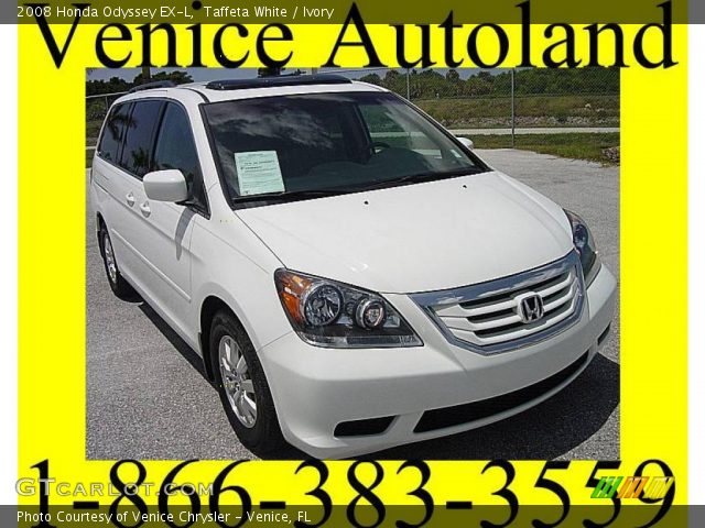 2008 Honda Odyssey EX-L in Taffeta White