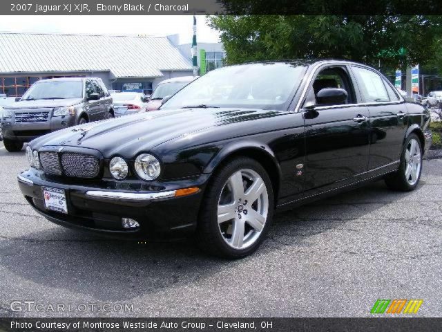 2007 Jaguar XJ XJR in Ebony Black