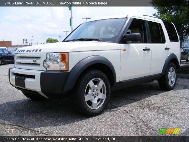 2006 Land Rover LR3 V8 SE in Chawton White