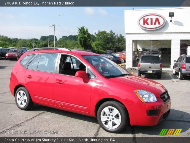 2009 Kia Rondo LX in Molten Red